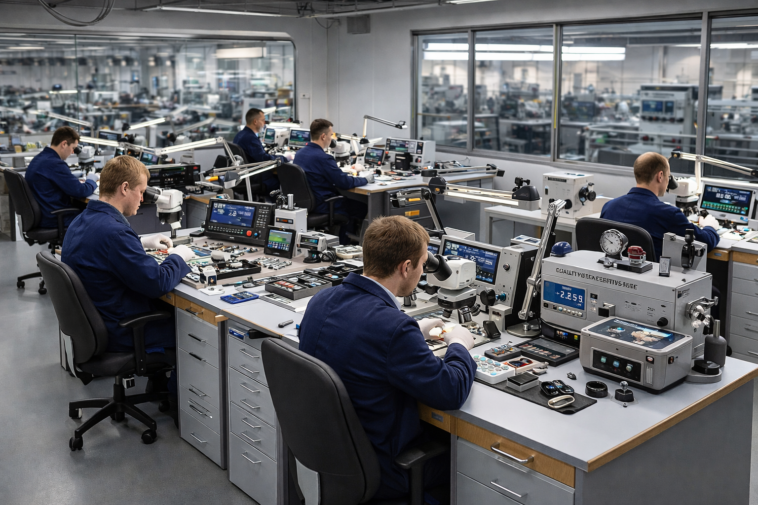 Watch service workshop environment