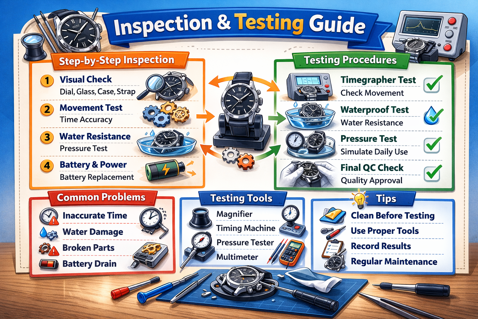 Inspection testing guide